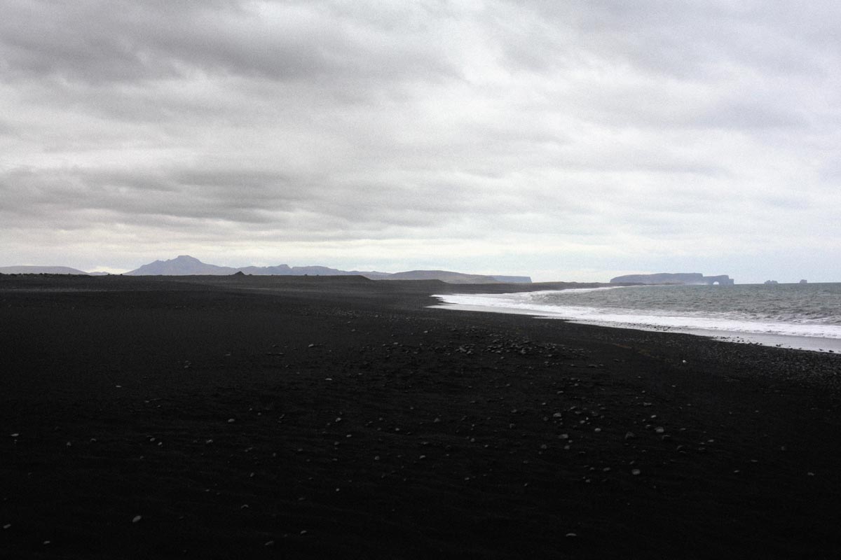 Black sand beach — Vík, Iceland